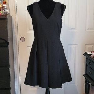 Sugarlips black v-neck dress